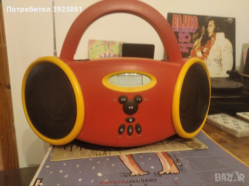 Бумбокс Disney с Радио и CD, снимка 1