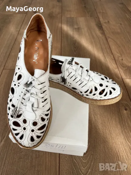 Дамски нови анатомични обувки от естествена кожа 39 номер, снимка 1