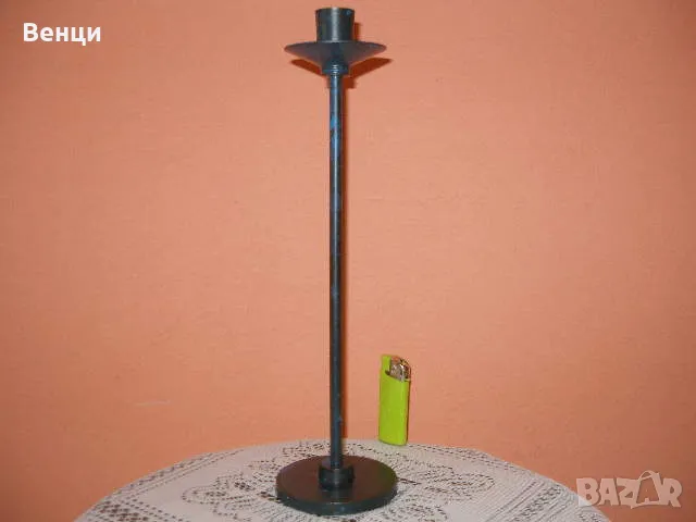 Месингов Свещник, снимка 1