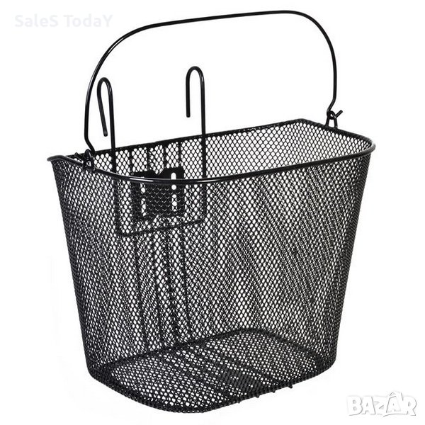 Предна кошница за колело, Метална, 34x23x25 cm, снимка 1