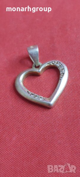 Сребърна висулка, снимка 1