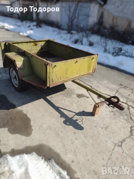 Ремарке за мотоблок, мотофреза или мотокултиватор акме или руджерини или фреза или лек автомобил., снимка 1