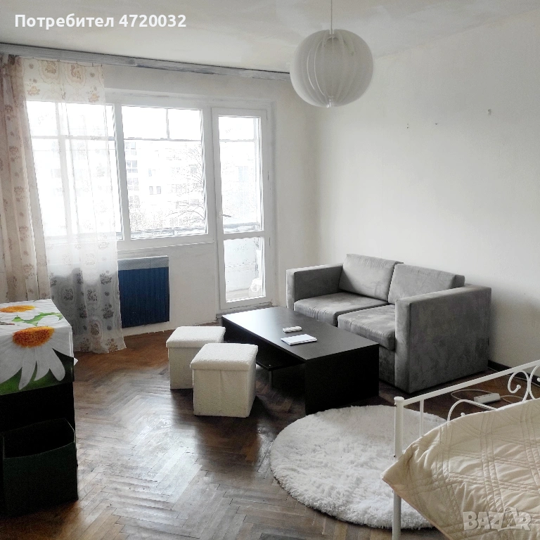 Дава под наем 2-СТАЕН Фондови Жилища/Банишора, снимка 1