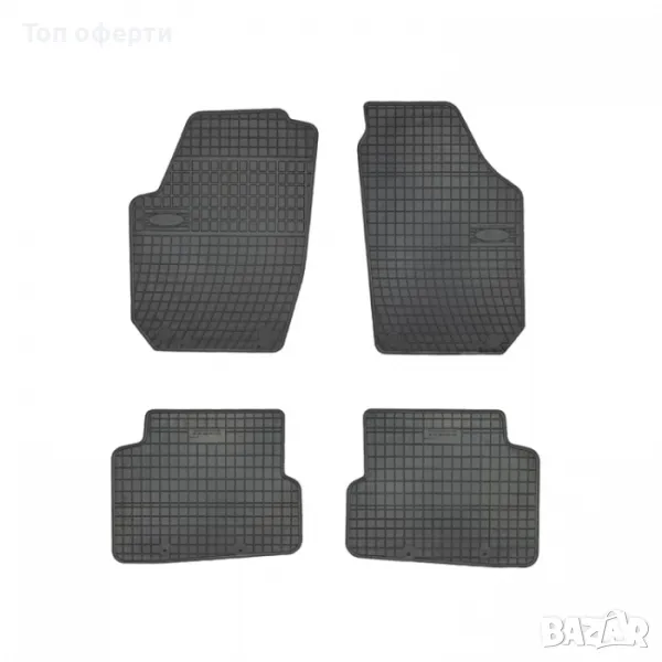 Гумени стелки Frogum съвместими с Skoda Fabia (2007-2014), снимка 1