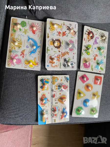 Пъзели с дръжки за най-малките, снимка 1