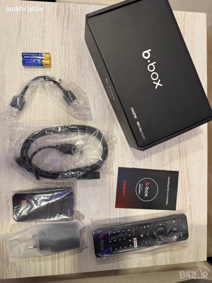 Продавам нови b-box fusion bulsatcom устройства за телевизия, снимка 1