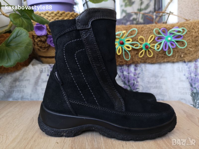 Ботуши Естествена кожа, велур , снимка 1