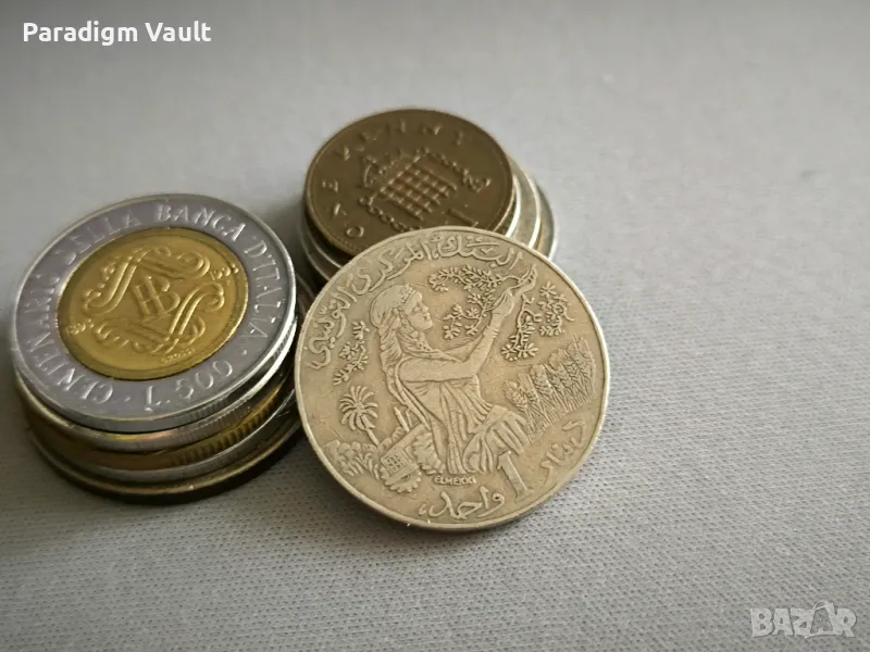 Mонета - Тунис - 1 динар | 2011г., снимка 1