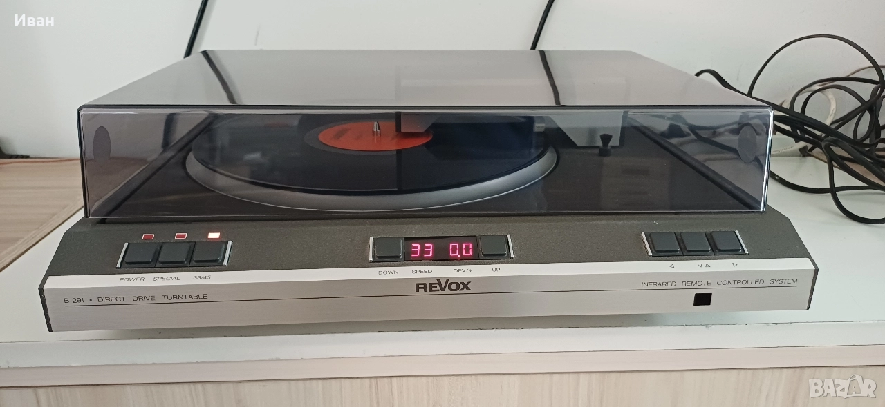 Грамофон REVOX B291 , снимка 1
