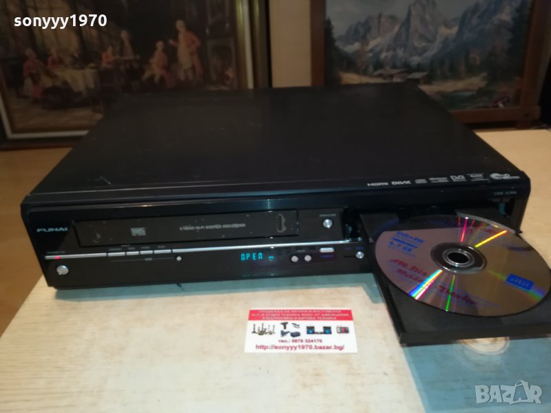 funai wd6d-m101 dvd/video recorder-germany 0709212108, снимка 1