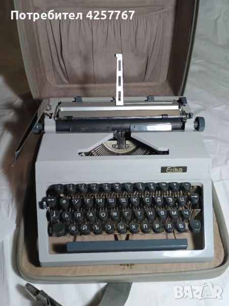 Пишеща машина "Ерика"30, "Erika" 30, снимка 1
