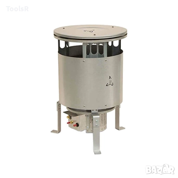 Газов отоплител  с мощност на двигателя 31,4 kW за строежи, складове, парници под наем!, снимка 1