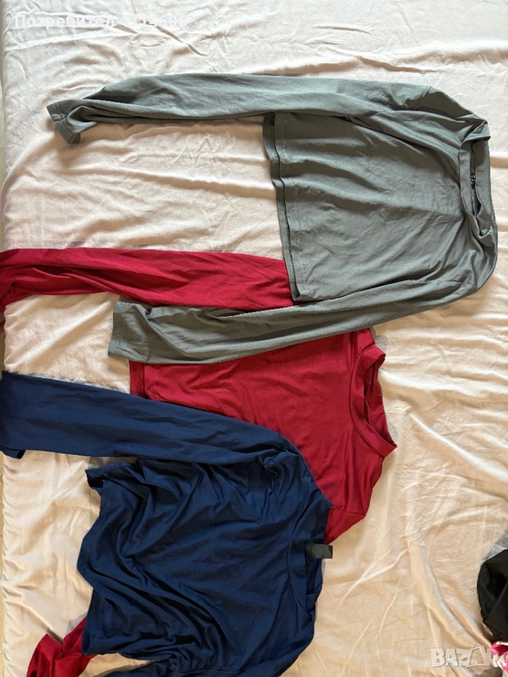 3 ризи с дълъг ръкав, снимка 1