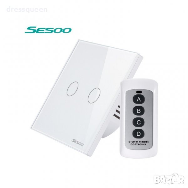 2015 Единичен, Двоен или Троен сензорен ключ за осветление, снимка 1