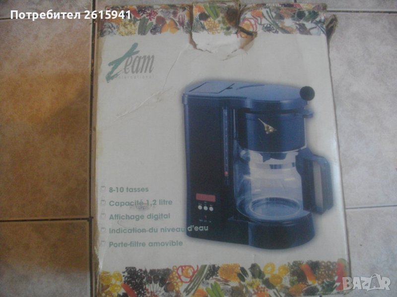 Нова 800 Вата-Електрическа Кафемашина с Дисплей-Дигитален-СМ-8Т, снимка 1