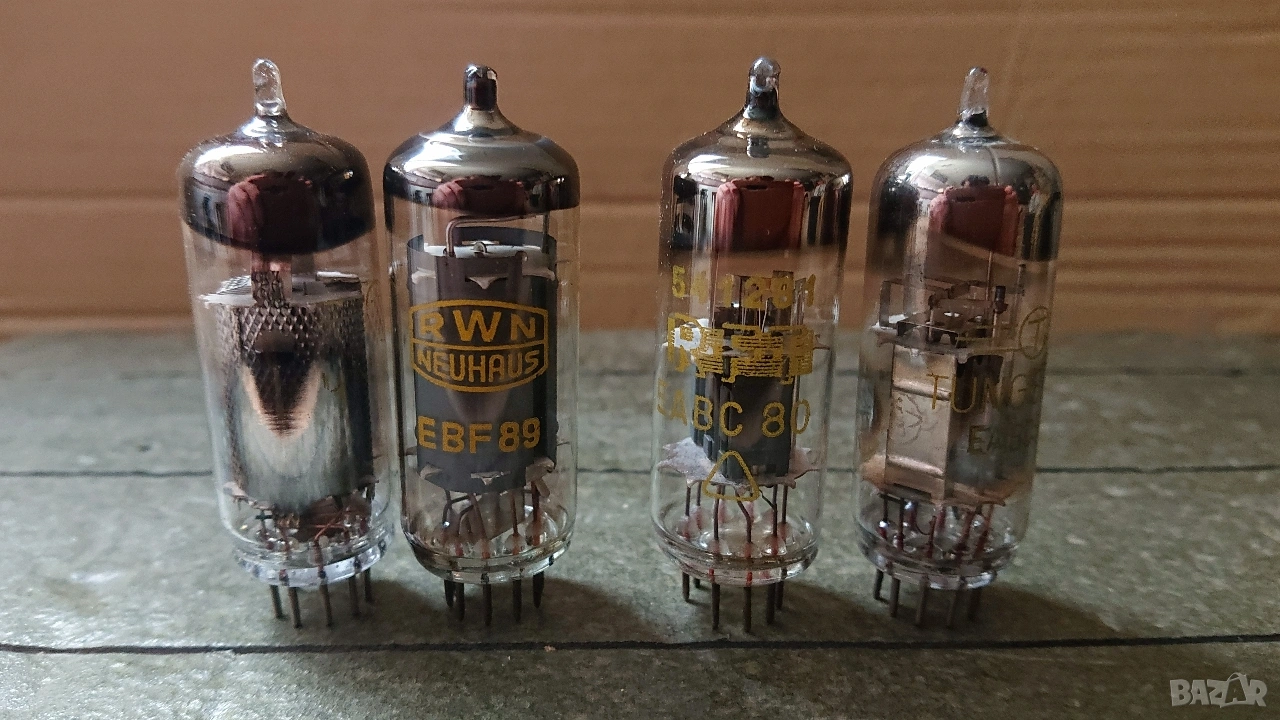 Радиолампи EBF89, EABC80. , снимка 1
