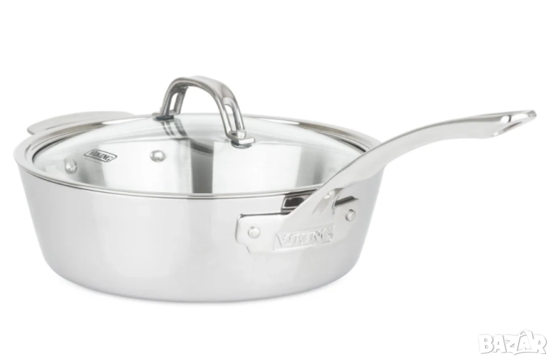 Професионален тиган с капак VIKING 3,4л, снимка 1