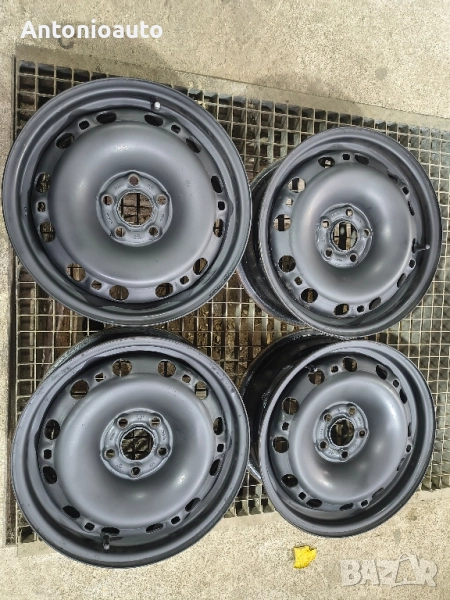 5x100 - 15 цола ЕТ38 - 6J - ЦО57.1, снимка 1