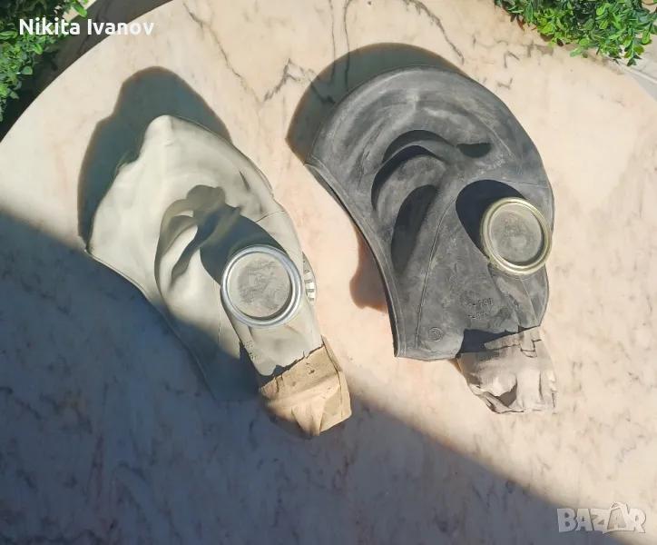 противогаз с филтър с чантичка и маркуч, снимка 1