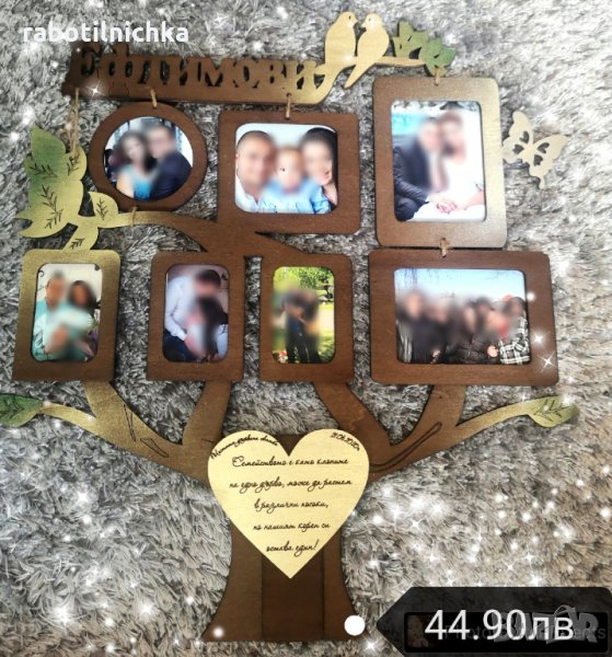 Семейно дърво със снимки, снимка 1