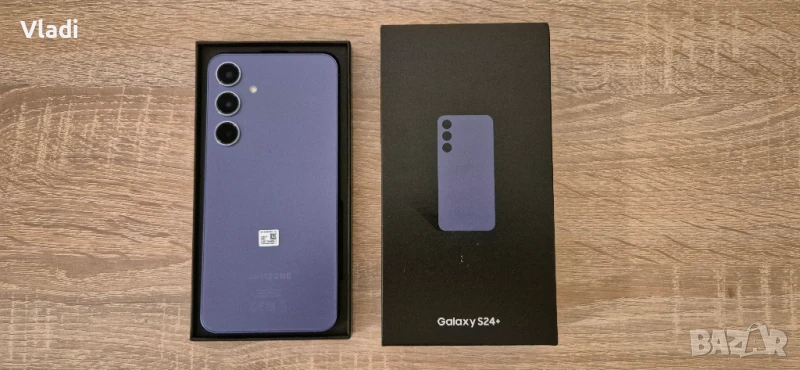 Samsung Galaxy S24 Plus 5G, 6.7'', 12GB/256GB, Cobalt Violet, снимка 1