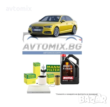 Комплект масло и филтри за Audi A4/A5 B9 2.0TDI, след 2015 г., снимка 1