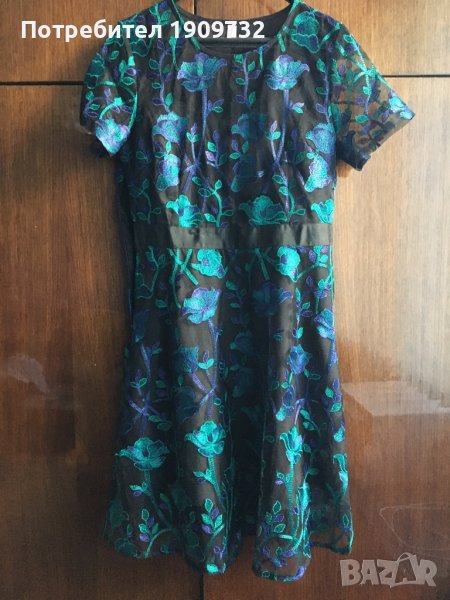 дамска лятна рокля с дантела, снимка 1