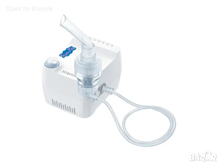 Инхалатор компресорен Sanitas Peppa Pig Пепа Пиг НОВ, снимка 1