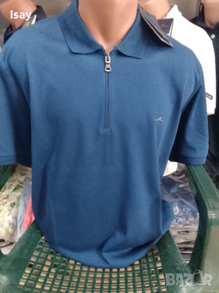 Мъжка тениска Паул Шарк в тъмно син цвят 2ХЛ последен размер , снимка 1