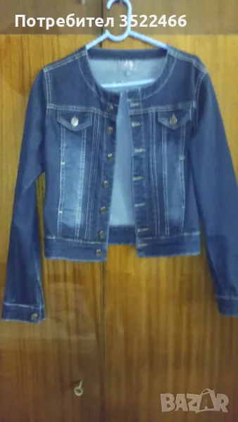 Дънкено яке дамско , снимка 1