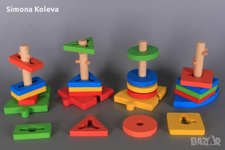 ✨Дървен сортер-пъзел, снимка 1