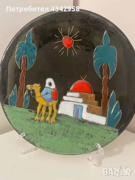 Ceramic Plate Tunisia , снимка 1