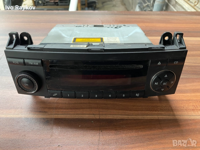 РАДИО CD MERCEDES A-CLASS W169 , A1698200486, снимка 1