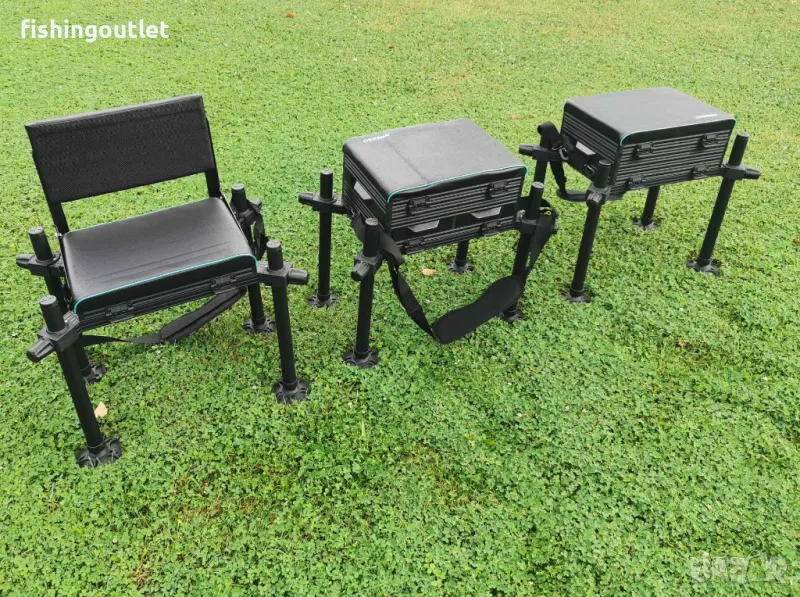 Рибарски стол / платформа Okinwa с 36мм крака . Три модела, снимка 1