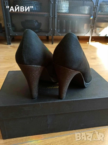 Дамски маркови обувки Marco Tozzi, снимка 12 - Дамски обувки на ток - 53091151