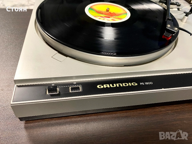 Vintage грамофон Grundig, снимка 4 - Грамофони - 52479520