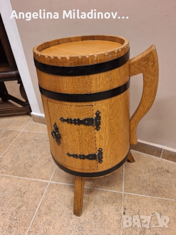 УНИКАТ! Винтидж буре бар, снимка 10 - Шкафове - 51595526