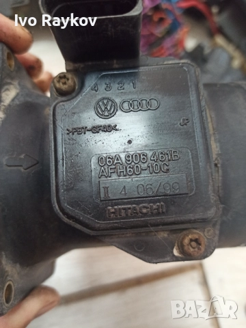 Дебитомер за VW GOLF 4 1.6 , 06A906461B , 06A 906 461 B, снимка 4 - Части - 52259536