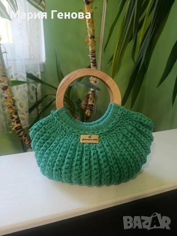 ръчно изработена дамска чанта , снимка 3 - Чанти - 54332237