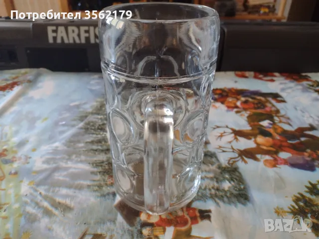 Голяма халба за бира, снимка 4 - Чаши - 49411397