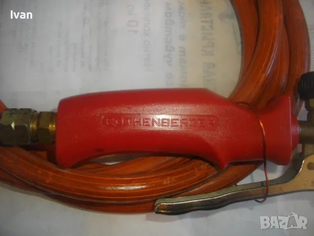 ROTHENBERGER INDUSTRIAL ПРОФЕСИОНАЛНА ГАЗОВА ПРОПАН-БУТАН ГОРЕЛКА 375мм с 3м. МАРКУЧ И ДЮЗА , снимка 3 - Други инструменти - 48518915