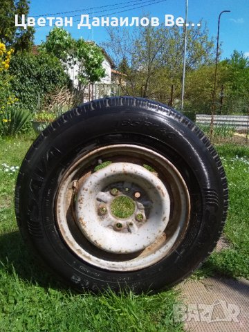 Автомобилна гума с джанта за Фиат Дукато 1 бр., снимка 1 - Гуми и джанти - 40620526