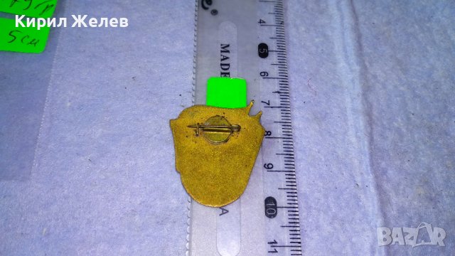 СССР МЛАДЕЖКА БРИГАДА Стара СОЦ НРБ ЕМАЙЛИРАНА БРОНЗОВА РЯДКА ЗНАЧКА 32607, снимка 4 - Колекции - 38465307