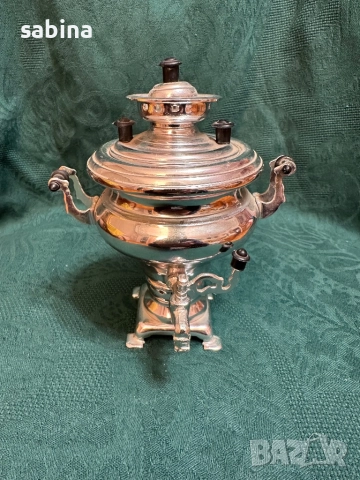 Винтидж руски сувенирни самовари, произведени в СССР около 1975 г, в два варианта, снимка 5 - Антикварни и старинни предмети - 52341093