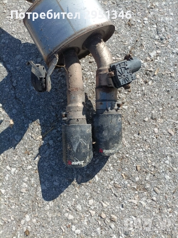 Оригинална изпускателна система Акрапович с клапи за Audi S5 F5, снимка 4 - Части - 52256350