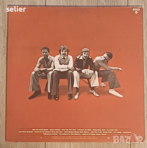 Weather Report ‎– 8:30 Двойна плоча-GATEFOLD Издание 🇳🇱 HOLLAND 1979г Стил:JAZZ , FUSION Състояние, снимка 2 - Грамофонни плочи - 53070391