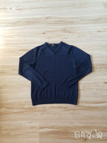 Оригинален мъжки пуловер Fred Perry, снимка 1 - Пуловери - 39777001