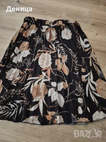 дамска пола на цветя , снимка 3 - Поли - 50398321