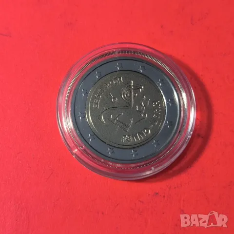 Естония 2 евро 2021 Угро - фински народи