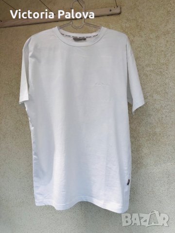Бяла тениска PIERRE CARDIN,XXL, снимка 1 - Тениски - 29439483